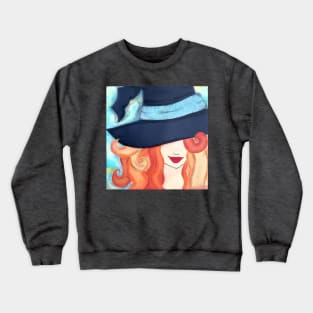 Papercraft Witch Crewneck Sweatshirt